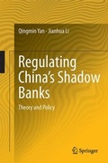 Cover: Regulating China's Shadow Banks - Springer