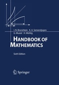 Cover: Handbook of Mathematics - Springer