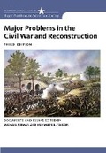 Cover: Major Problems in the Civil War and Reconstruction - Wadsworth Publishing Co Inc