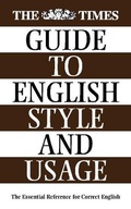 Cover: The Times Guide to English Style and Usage - Times Books