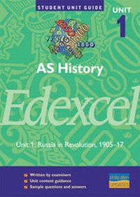 Enlarge image Cover: Edexcel History AS: Russia in Revolution Unit 1: Option 5(b) - Philip Allan Updates