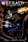 Cover: Herald: Lovecraft and Tesla - History in the Making - Action Lab Entertainment, Inc.