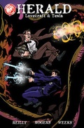 Cover: Herald: Lovecraft and Tesla - History in the Making - Action Lab Entertainment, Inc.