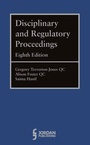 Cover: Disciplinary and Regulatory Proceedings - Jordan Publishing