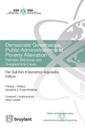 Cover: Democratic Governance, Public Administration and Poverty Alleviation - Editions juridiques Bruylant