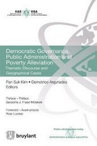 Enlarge image Cover: Democratic Governance, Public Administration and Poverty Alleviation - Editions juridiques Bruylant
