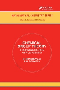 Abbildung von: Chemical Group Theory - Harwood Academic (Medical, Reference and Social Sc