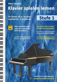 Abbildung von: Klavier spielen lernen (Stufe 1) - BoD - Books on Demand