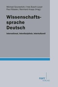 Cover: Wissenschaftssprache Deutsch - Narr Francke Attempto