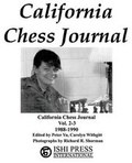 Cover: California Chess Journal Vol. 2-3 1988-1990 - Ishi Press