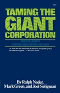 Cover: Taming the Giant Corporation - WW Norton & Co