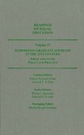 Cover: Supporting Graduate Students in the 21st Century - AMS Press