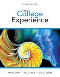 Enlarge image Cover: The College Experience - Pearson