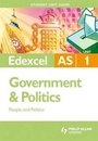 Cover: Edexcel AS Government and Politics: Unit 1 - Philip Allan Updates