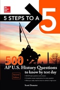 Cover: McGraw-Hill Education 500 AP US History Questions to Know by Test Day, 2nd edition - McGraw-Hill Education
