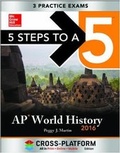 Cover: 5 Steps to a 5 AP World History 2016, Cross-Platform Edition - McGraw-Hill Professional