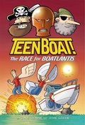 Cover: Teen Boat! The Race for Boatlantis - Houghton Mifflin