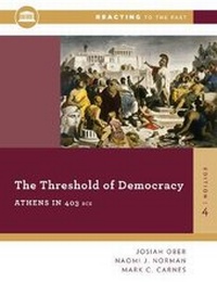 Enlarge image Cover: The Threshold Of Democracy - WW Norton & Co