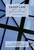 Cover: Land Law - Oxford University Press