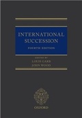 Cover: International Succession - Oxford University Press
