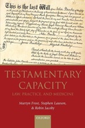 Cover: Testamentary Capacity - Oxford University Press