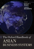 Cover: The Oxford Handbook of Asian Business Systems - Oxford University Press