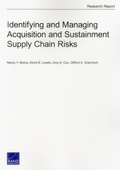 Cover: Identifying and Managing Acquisition and Sustainment Supply Chain Risks - RAND