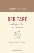 Cover: Red Tape - Brookings Institution