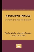 Cover: Middletown Families - University of Minnesota Press