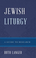 Cover: Jewish Liturgy - Rowman & Littlefield Publishers