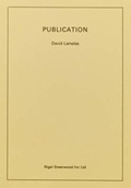 Cover: David Lamelas: Publication - Primary Information