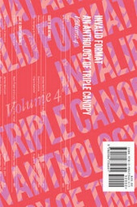 Enlarge image Cover: Invalid Format - Triple Canopy