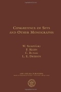 Cover: Congruence of Sets and Other Monographs - American Mathematical Society