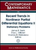 Cover: Recent Trends in Nonlinear Partial Differential Equations II - American Mathematical Society