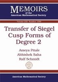 Cover: Transfer of Siegel Cusp Forms of Degree 2 - American Mathematical Society