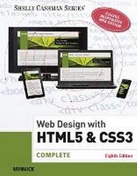 Enlarge image Cover: Web Design with HTML & CSS3 - Course Technology Inc