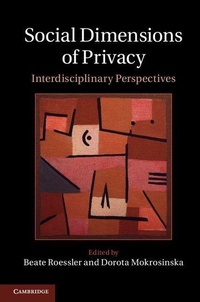Abbildung von: Social Dimensions of Privacy - Cambridge University Press
