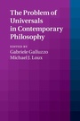 Cover: The Problem of Universals in Contemporary Philosophy - Cambridge University Press