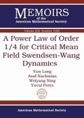 Cover: A Power Law of Order 1/4 for Critical Mean Field Swendsen-Wang Dynamics - American Mathematical Society