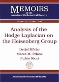 Cover: Analysis of the Hodge Laplacian on the Heisenberg Group - American Mathematical Society
