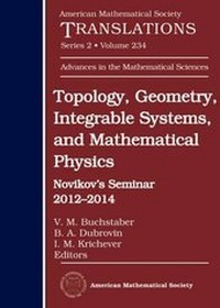 Abbildung von: Topology, Geometry, Integrable Systems, and Mathematical Physics - American Mathematical Society