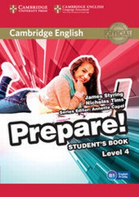 Enlarge image Cover: Cambridge English Prepare! Level 4 Student's Book - Cambridge University Press