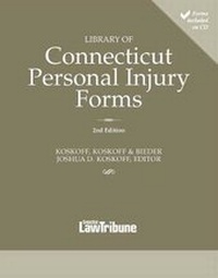 Abbildung von: Library of Connecticut Personal Injury Forms - Connecticut Law Tribune