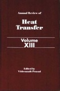 Cover: Annual Review of Heat Transfer Volume XIII - Begell House Publishers Inc.,U.S.