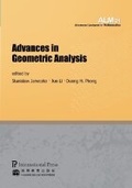 Cover: Advances in Geometric Analysis - International Press of Boston Inc