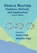 Cover: Vehicle Routing - Society for Industrial & Applied Mathematics,U.S.