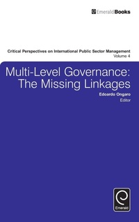 Enlarge image Cover: Multi-Level Governance - Emerald Group Publishing Limited