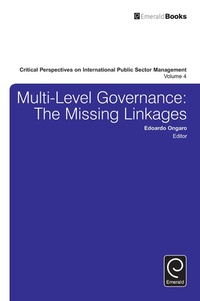 Enlarge image Cover: Multi-Level Governance - Emerald Group Publishing Limited