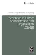 Cover: Advances in Library Administration and Organization - Emerald Publishing Limited
