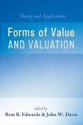 Cover: Forms of Value and Valuation - Wipf & Stock Publishers